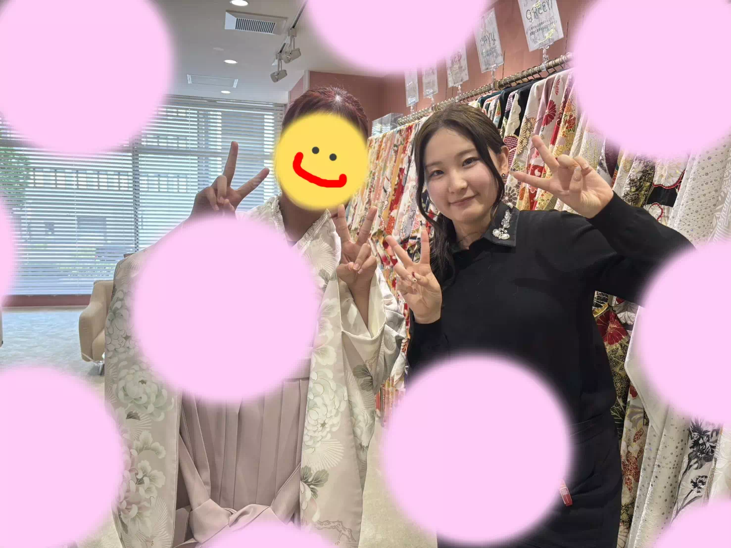 TAKAZEN姫路店　加古川市　高砂市　人気振袖　振袖レンタル　姫路市　成人式　卒業式　袴　振袖　イマドキ振袖　ピンク　ふわふわ
