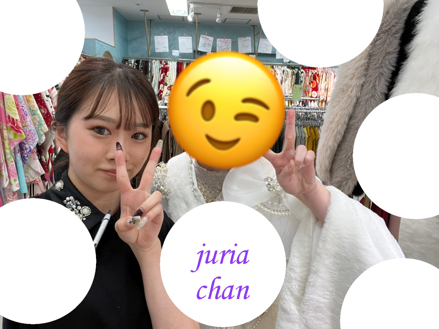 ヘップバーン　シュシュ　白