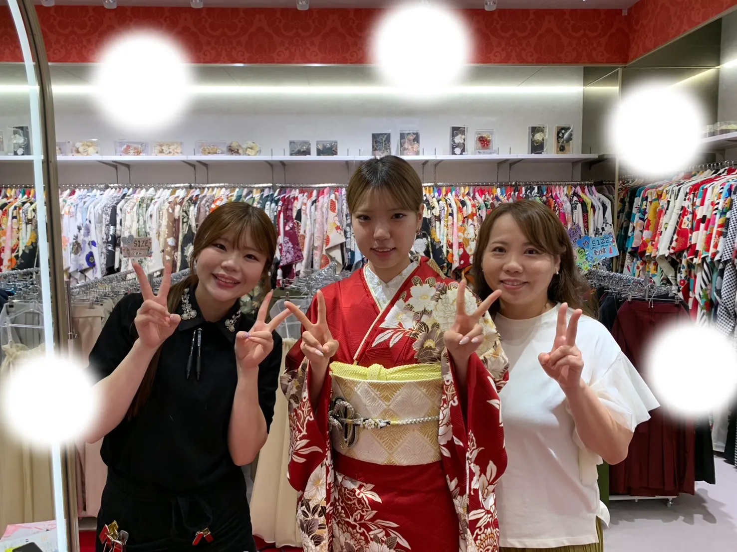 成人式　前撮り　梅田　振袖レンタル　袴レンタル　家族写真　前撮り撮影会