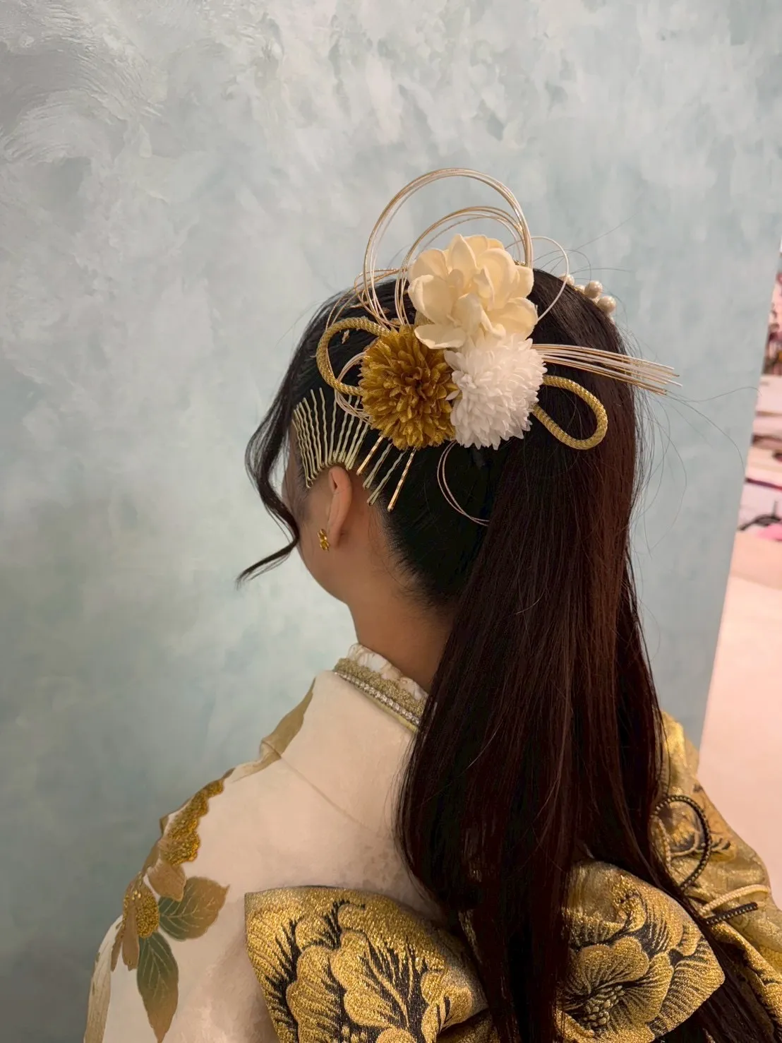 お客様ヘアアレンジ　振袖　振袖レンタル　可愛い　まねしたい