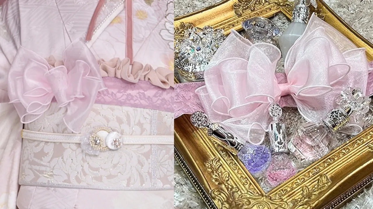 TAKAZEN　タカゼン　takazn堺店　成人式振袖レンタル　オシャレ小物　レース　リボン　オシャレ　かわいい　白　赤　ピンク　黒　モカ　ベージュ　