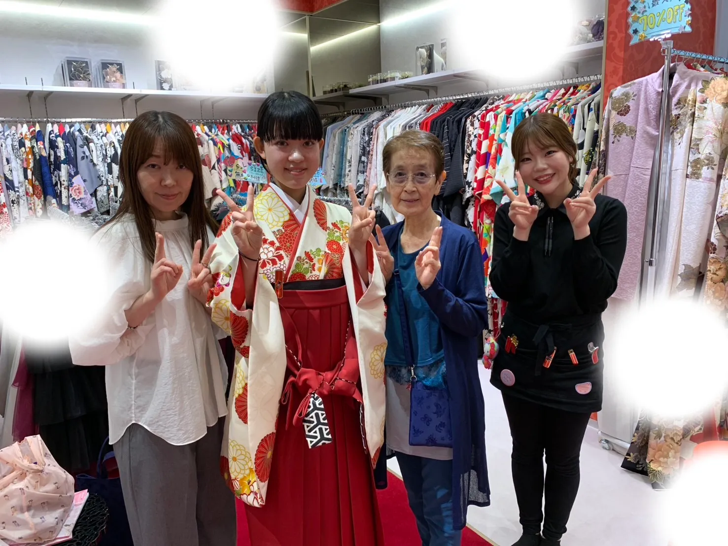 成人式　前撮り　梅田　振袖レンタル　袴レンタル　家族写真　前撮り撮影会