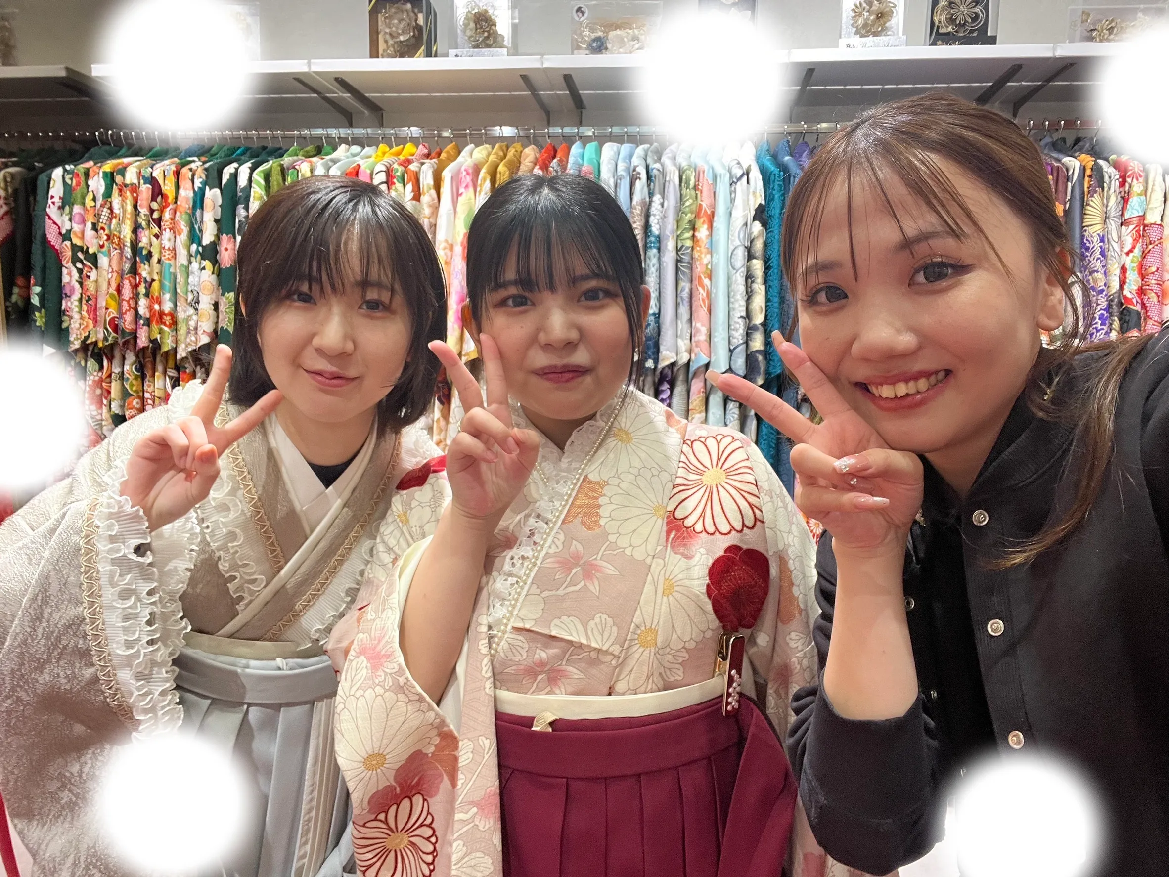 成人式　前撮り　梅田　袴　くすみカラー　かわいい　イマドキ　淡色　古典　タカゼン　撮影