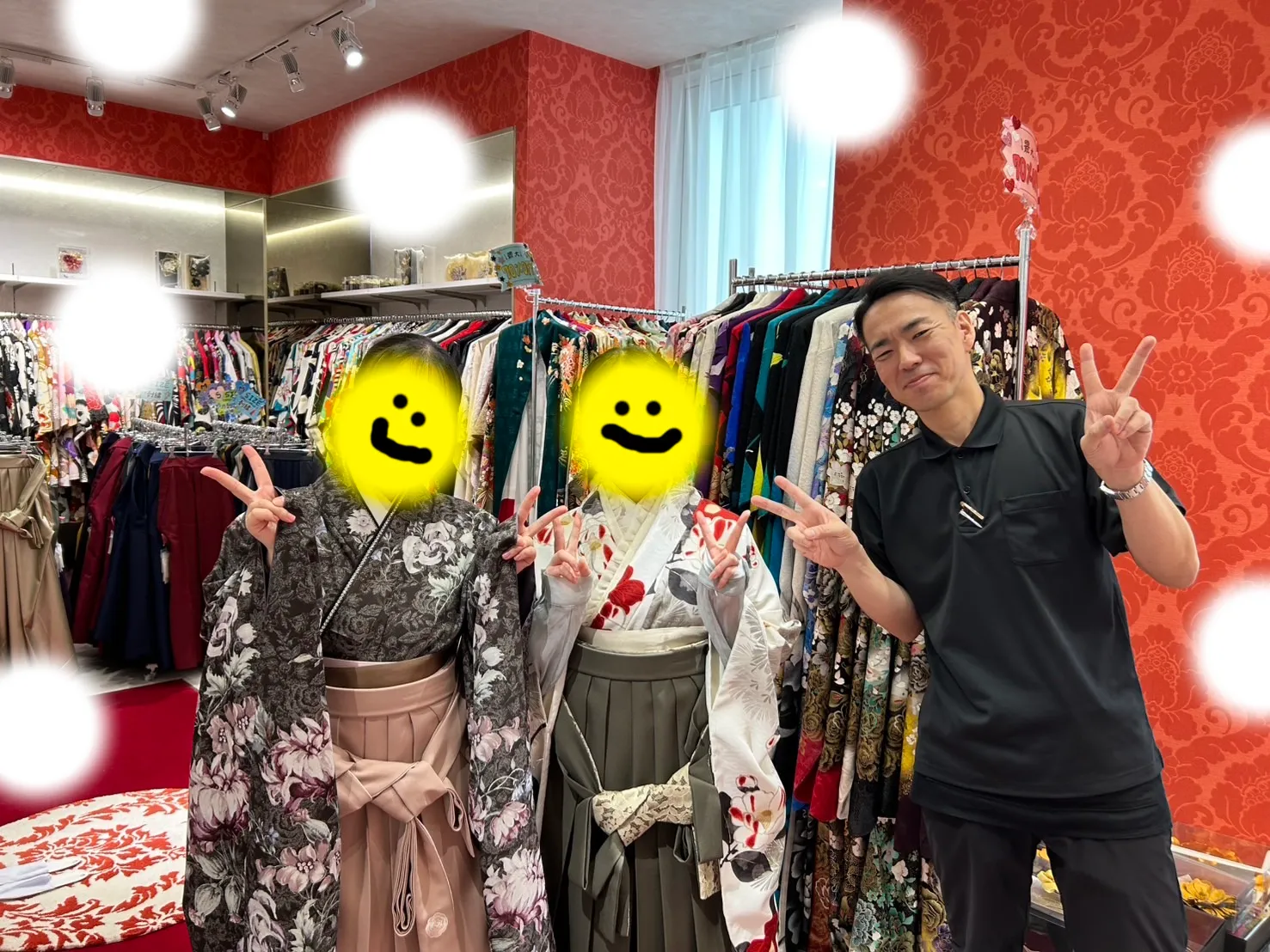 成人式　卒業式　TAKAZEN 袴レンタル