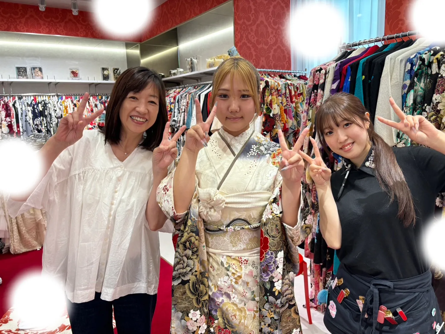 成人式　前撮り　梅田　振袖レンタル　袴レンタル　くすみ　かわいい　派手　安い