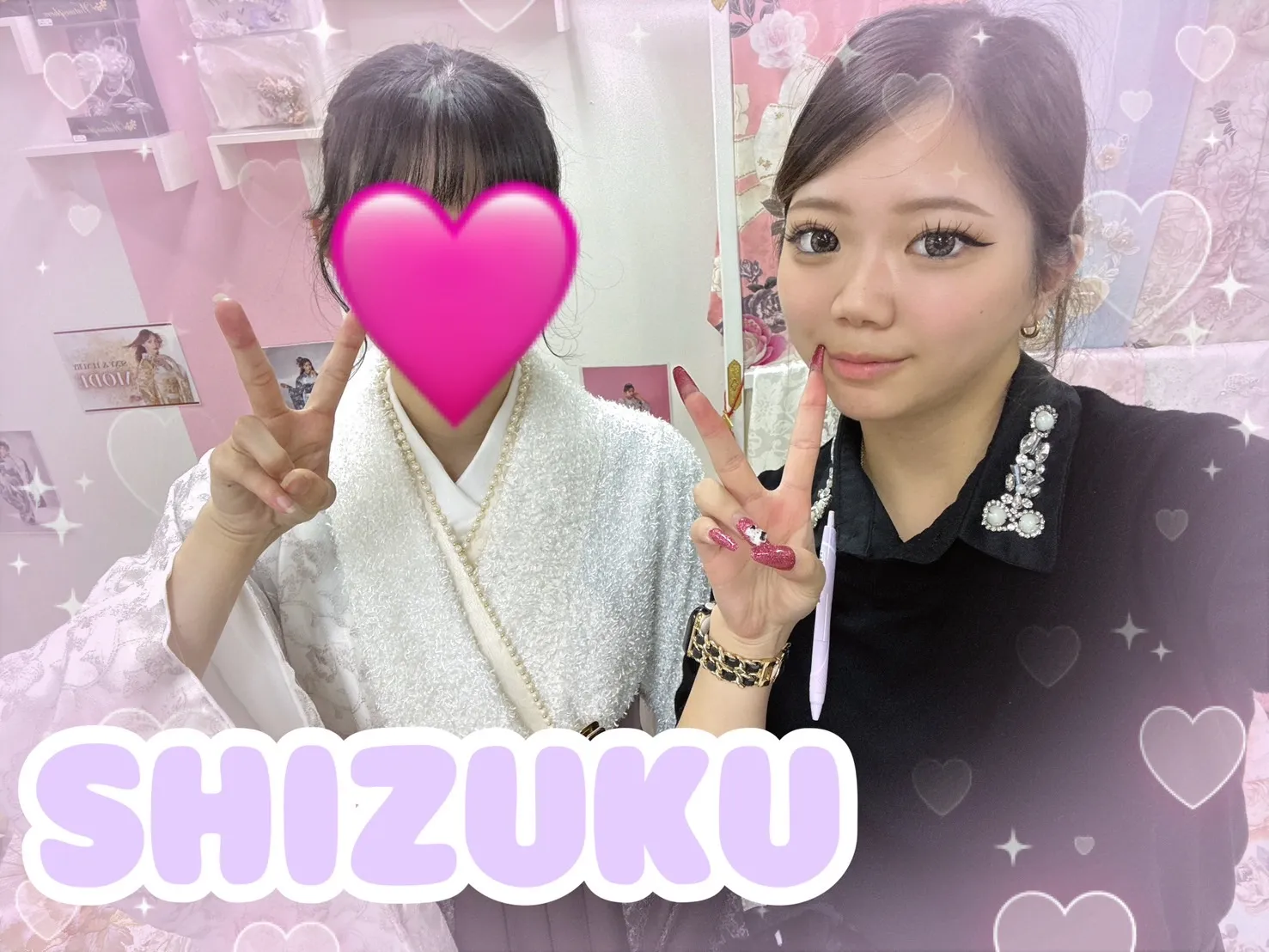 袴　前撮り撮影会　可愛い　おしゃれ　くすみカラーガーリー　白/淡い色　シャギー素材　かわいい　女の子らしい　フェミニン　レース【通販可】R26017
