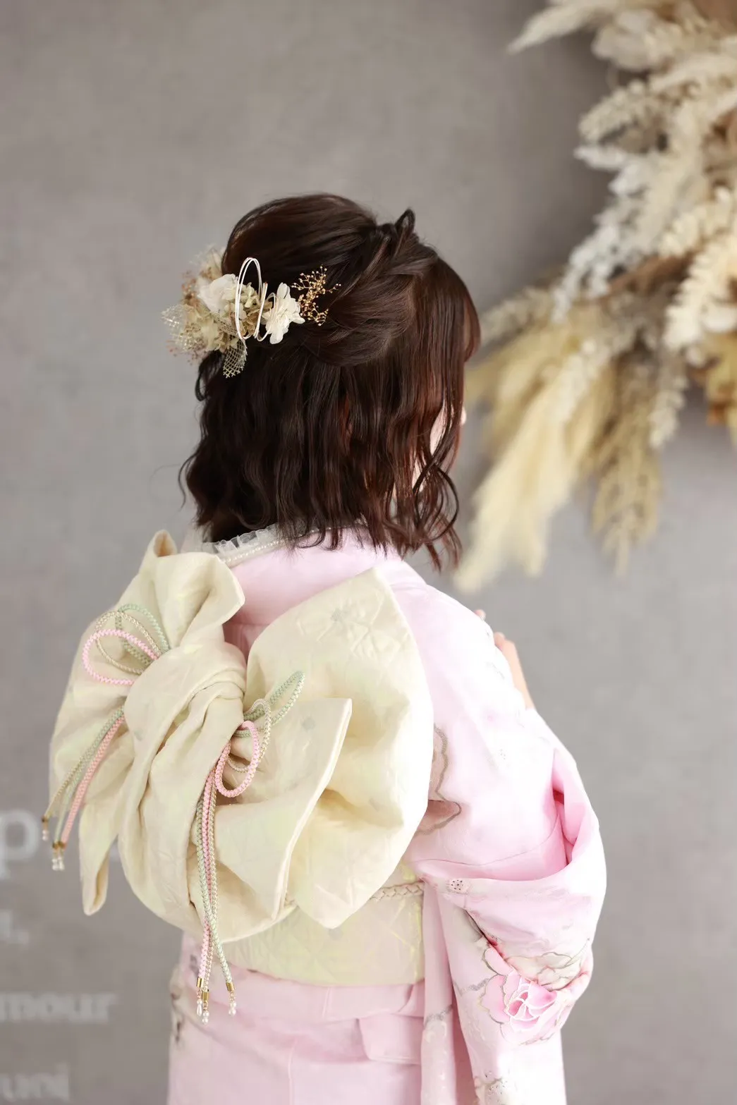 成人式ヘアアレンジ　ショートヘア