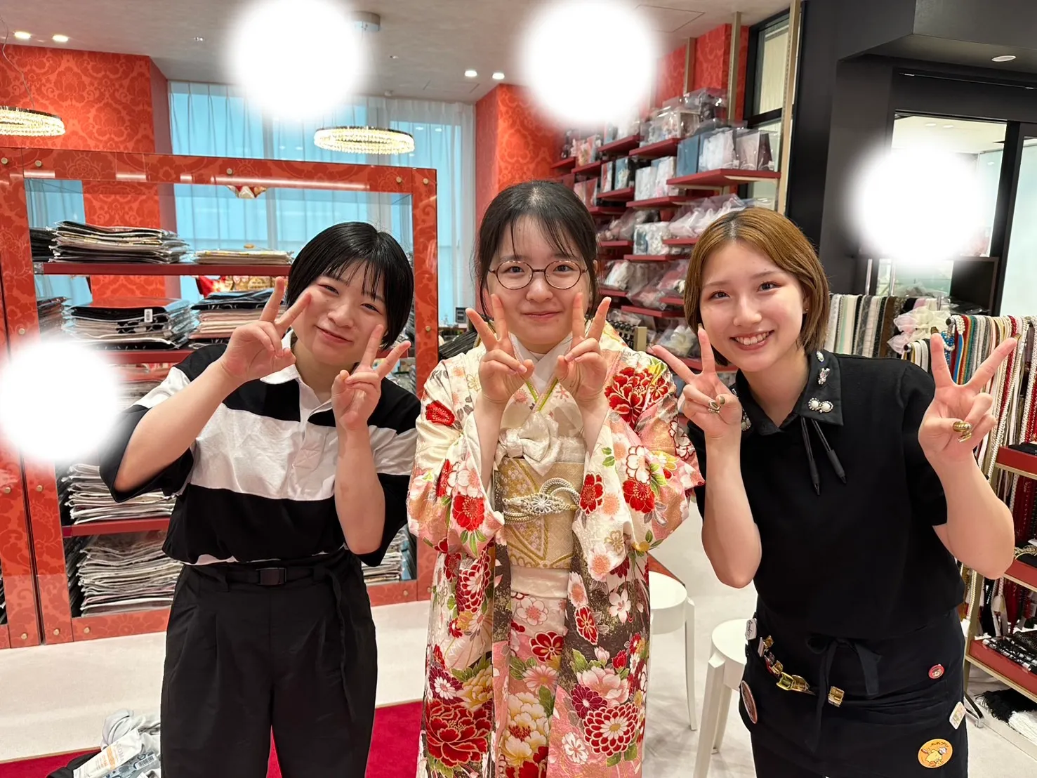 成人式　前撮り　梅田　振袖レンタル　袴レンタル　家族写真　前撮り撮影会