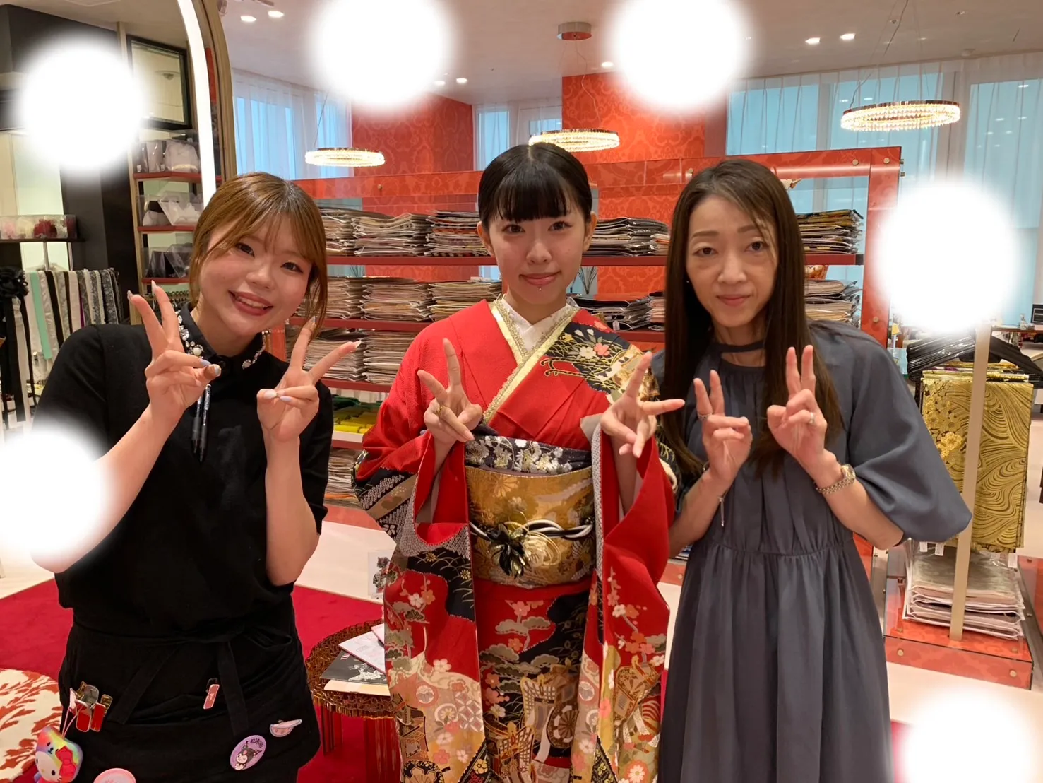成人式　前撮り　梅田　袴　くすみカラー　かわいい　イマドキ　淡色　古典　タカゼン　撮影