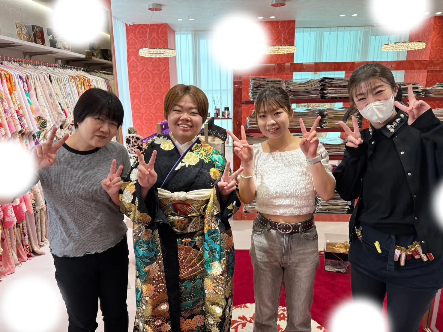 成人式　前撮り　梅田　振袖レンタル　袴レンタル　家族写真　前撮り撮影会