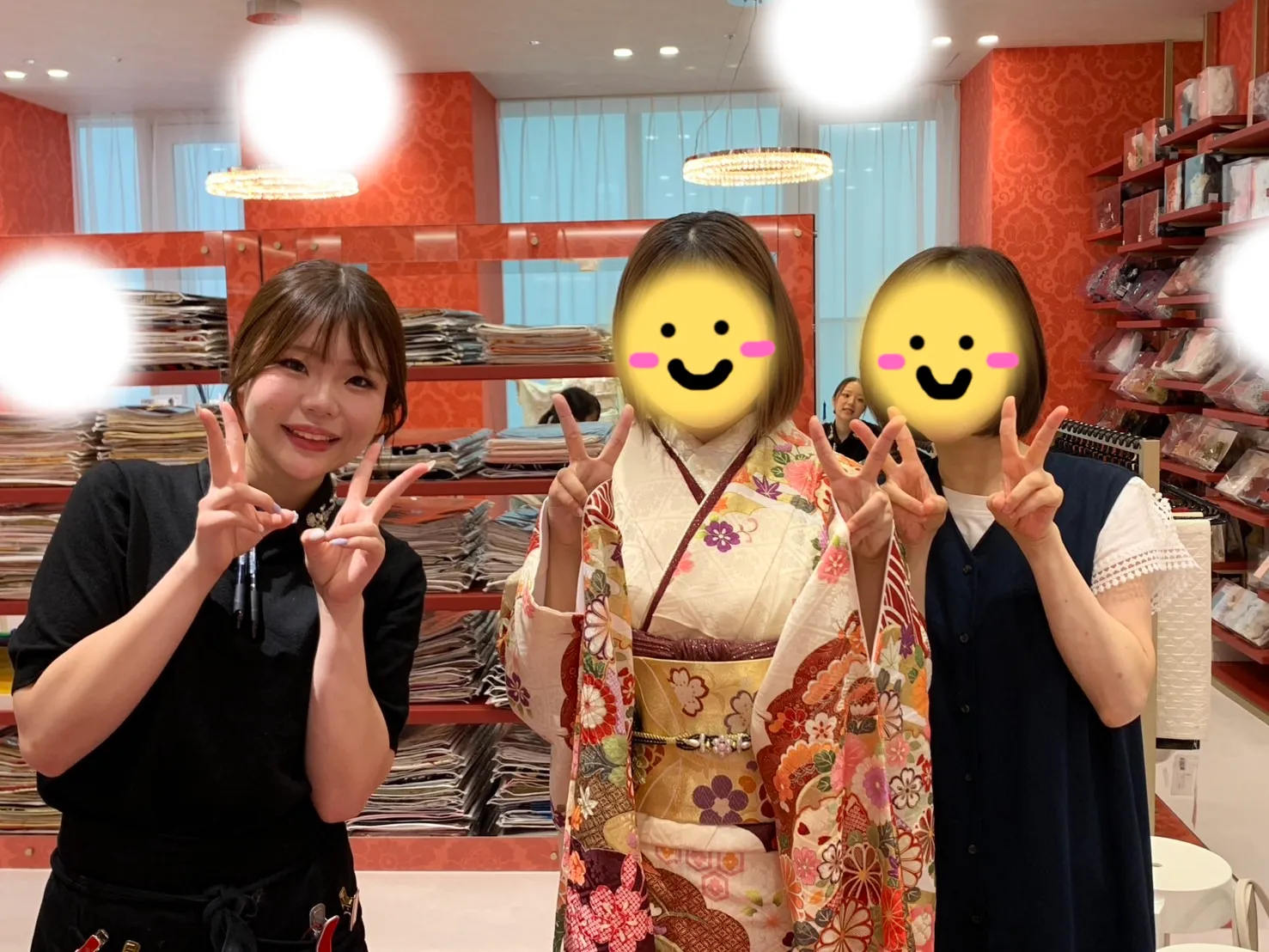 成人式　前撮り　梅田　振袖レンタル　袴レンタル　家族写真　前撮り撮影会