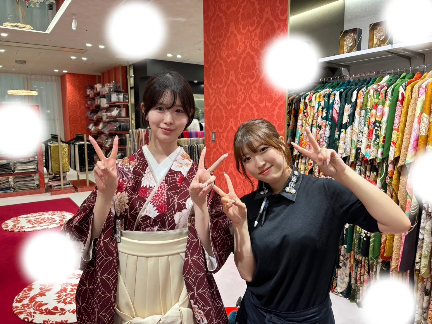 成人式　前撮り　梅田　袴　くすみカラー　かわいい　イマドキ　淡色　古典　タカゼン　撮影