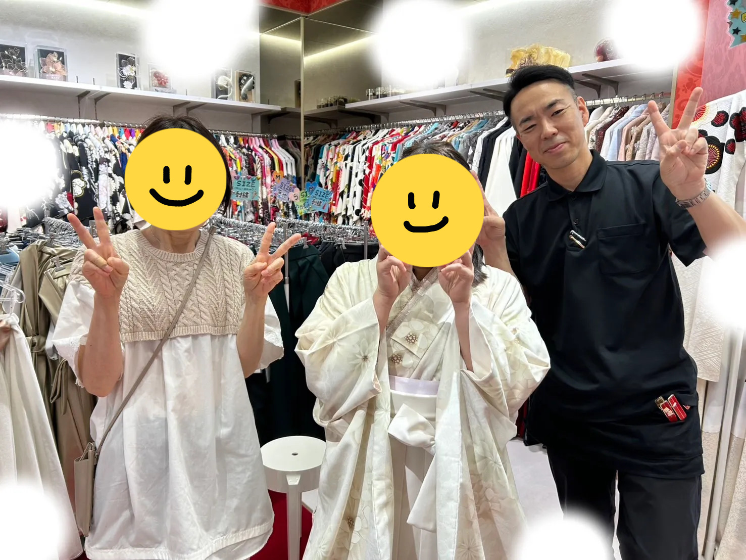 袴　くすみ　かわいい　卒業式