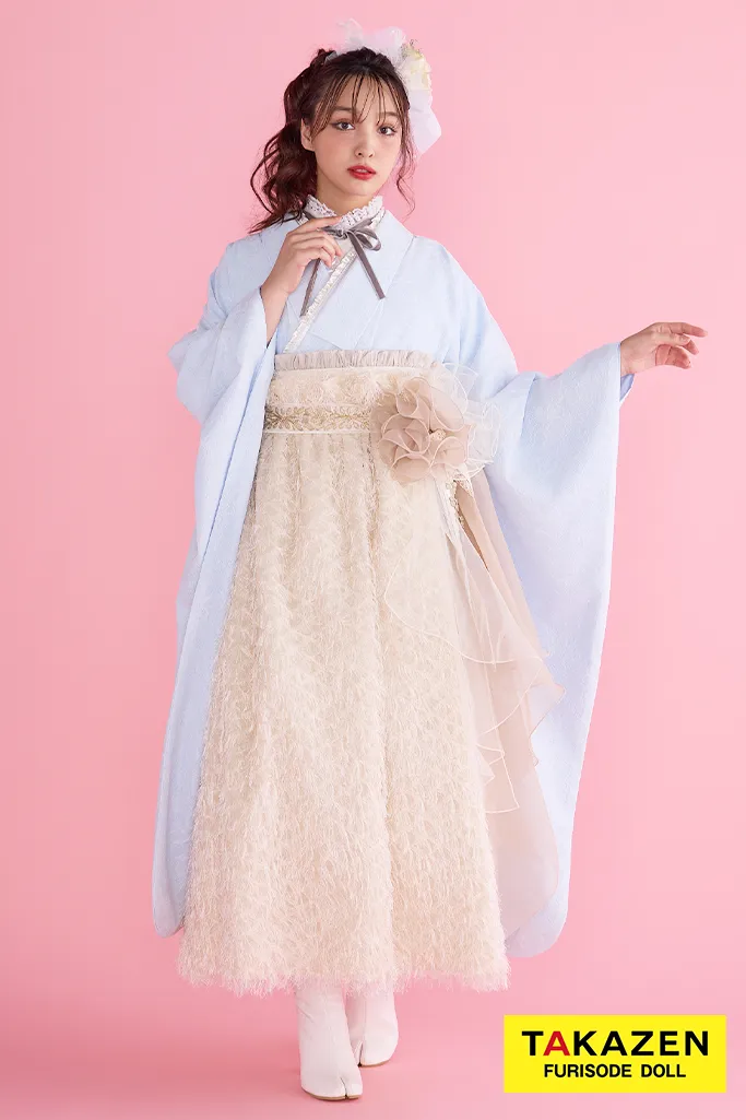 卒業式袴レンタル　ドレス袴　トレンド