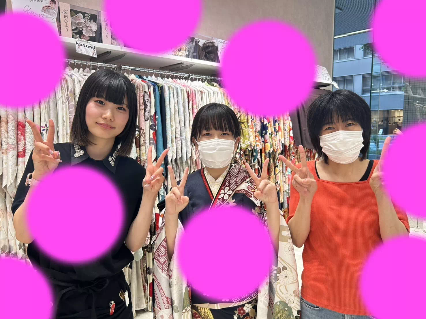 TAKAZEN神戸旧居留地店　成人式　振袖レンタル　古典柄