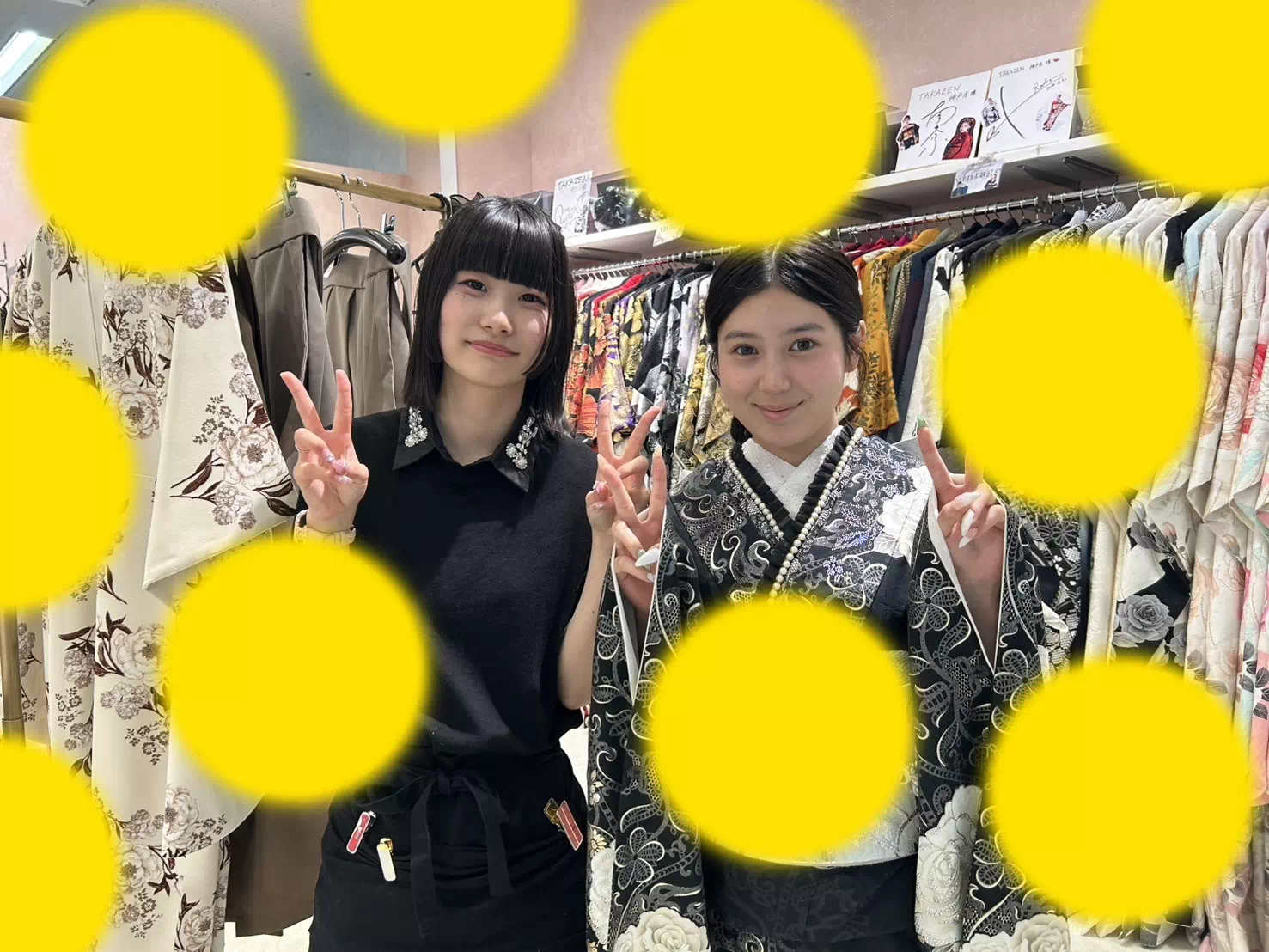 TAKAZEN神戸旧居留地店　成人式　振袖レンタル　イマドキ　カワイイ