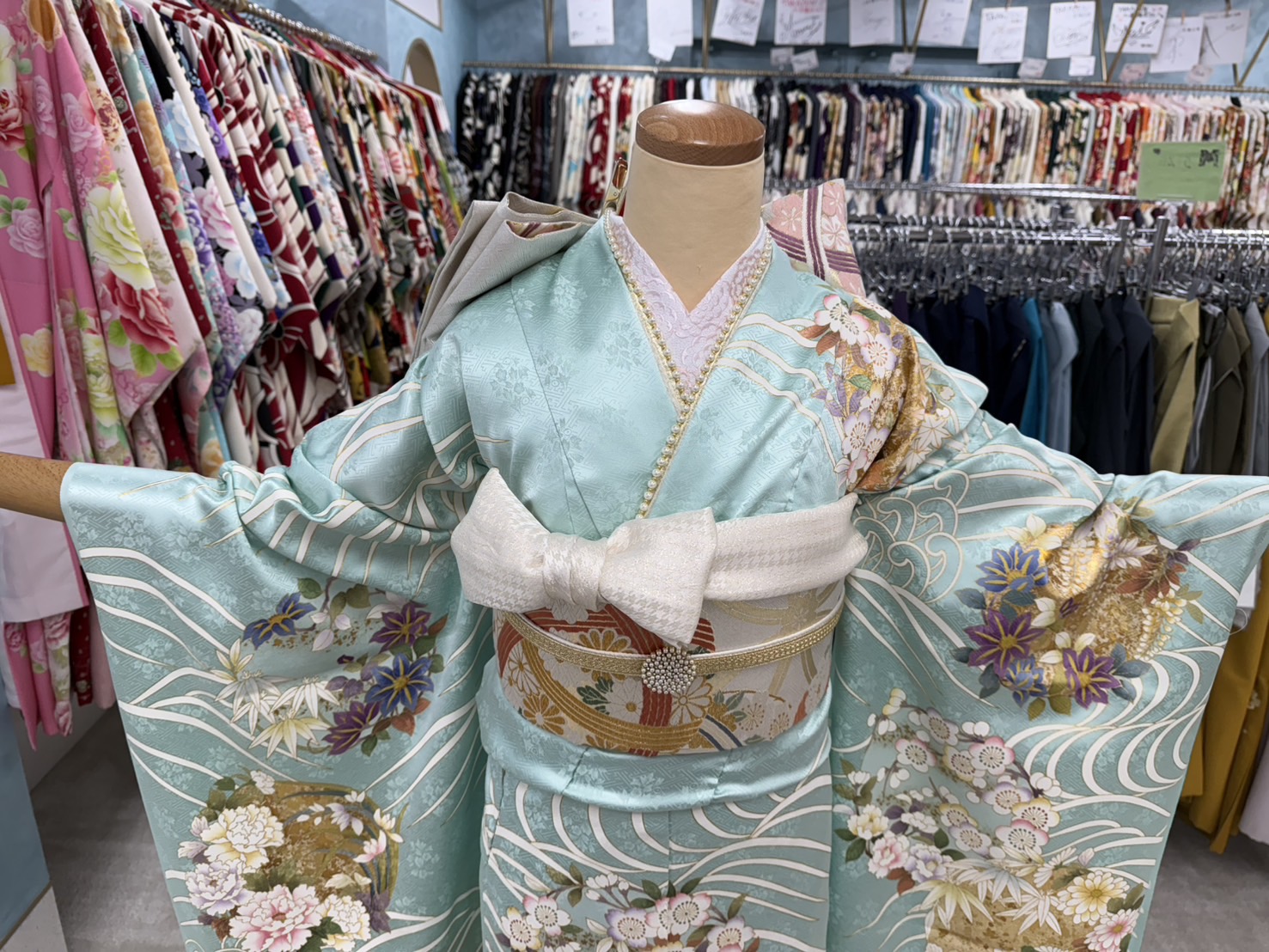 振袖　振袖レンタル　心斎橋店　古典　正統派古典　かわいい　