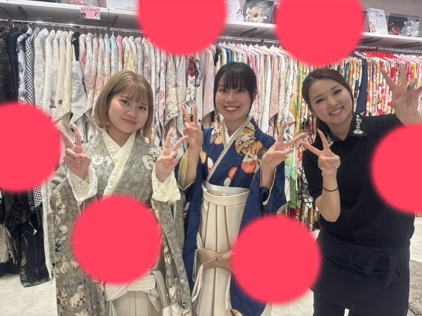 TAKAZEN神戸旧居留地　前撮り撮影会　卒業式　袴　レンタル