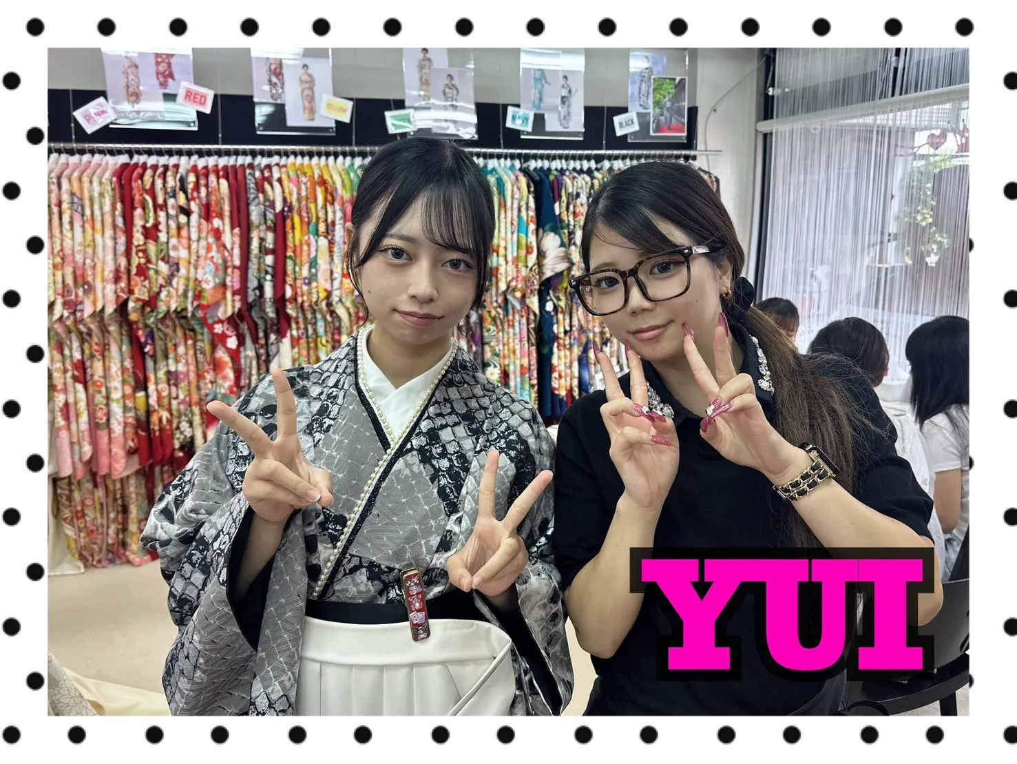 袴　前撮り撮影会　可愛い　おしゃれ　レンタル　パイソン柄　ヴィンテージ　