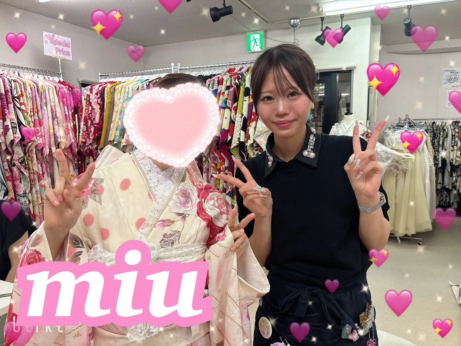 振袖　レンタル　奈良　振袖安い　キュートガーリー　淡色/白/ピンク　リボン柄/ドット柄　甘め　あざとかわいい　リボンアレンジ　女の子らしい【通販可】22054