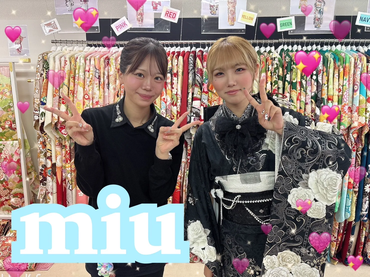 【TAKAZEN奈良店】27日♡2027年成人のキラキラで大人可愛いヘップバーンローズお振袖姫ちゃん＆王道可愛い古典柄お振袖でお写真プラン姫ちゃん＆2026年卒業のイマドキお洒落すぎる卒業袴姫ちゃんたち♡