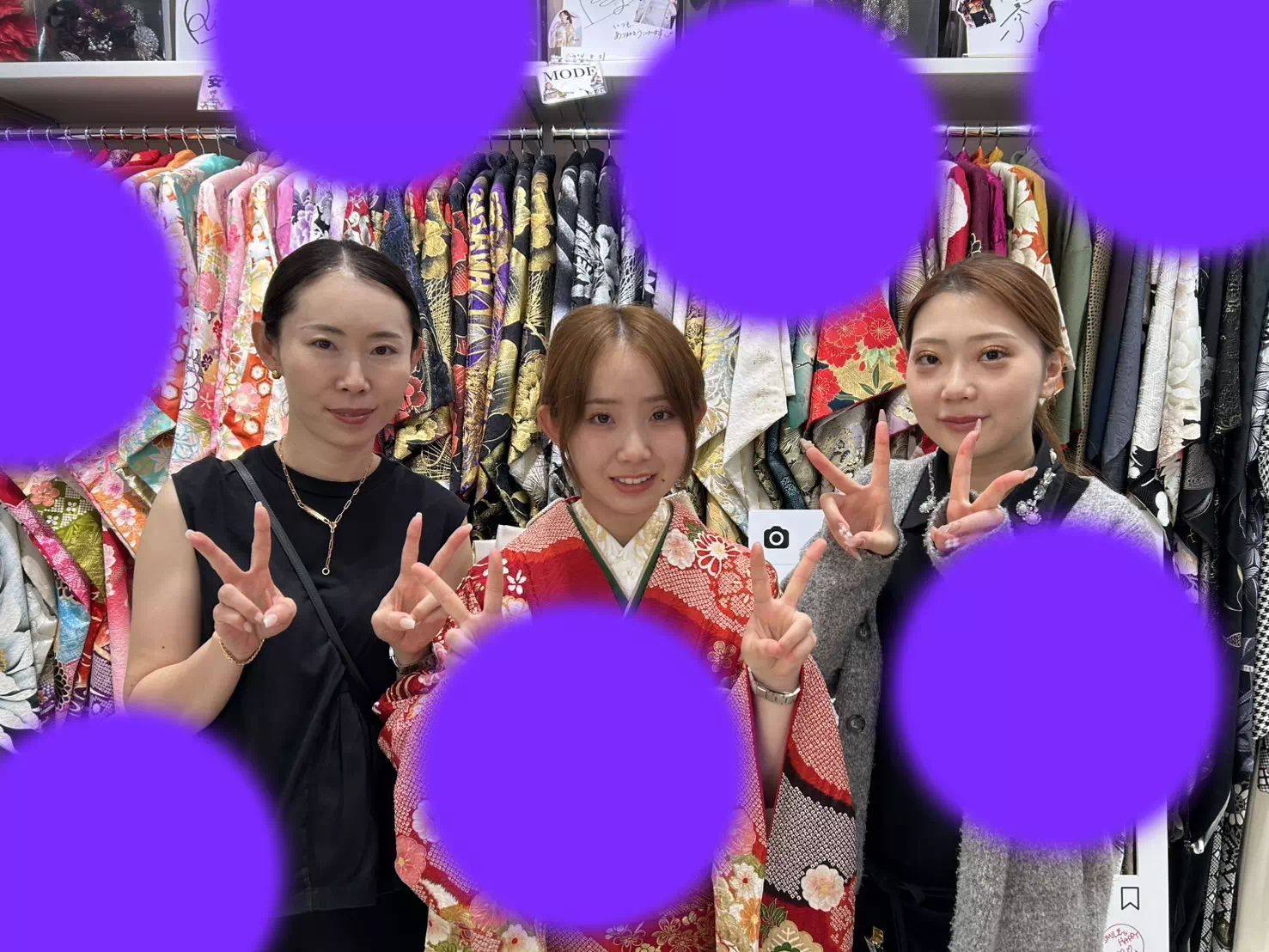 TAKAZEN神戸旧居留地店　成人式　振袖レンタル　古典柄