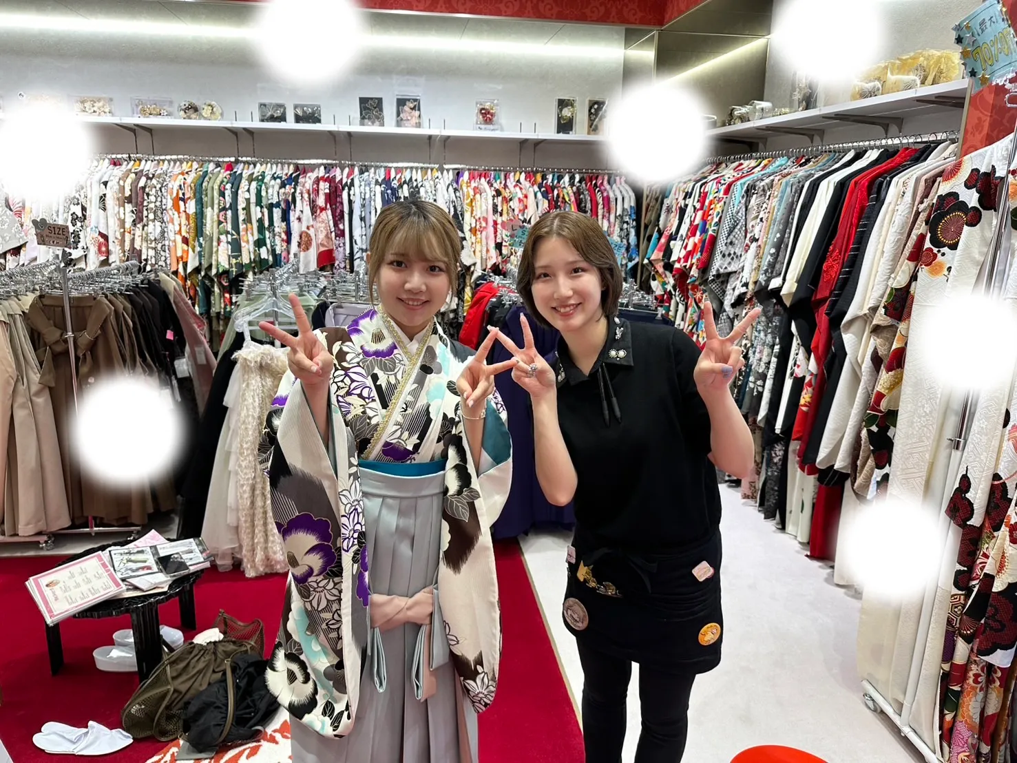 成人式　前撮り　梅田　袴　くすみカラー　かわいい　イマドキ　淡色　古典　タカゼン　撮影　
