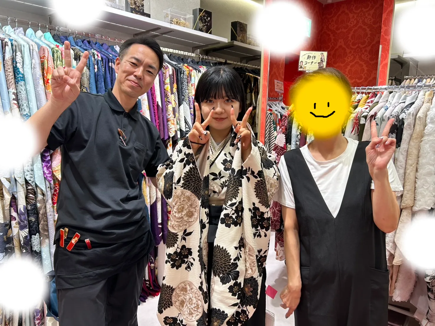 成人式　前撮り　梅田　袴レンタル　くすみ