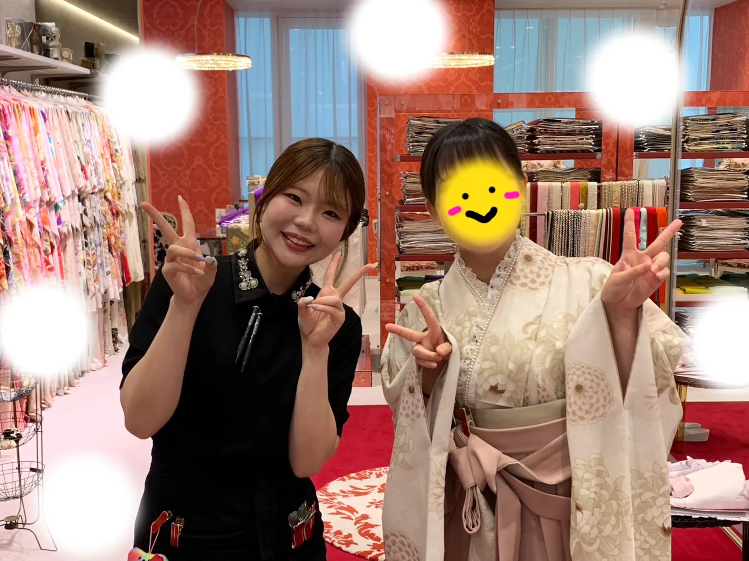 成人式　前撮り　梅田　袴　くすみカラー　かわいい　イマドキ　淡色　古典　タカゼン　撮影