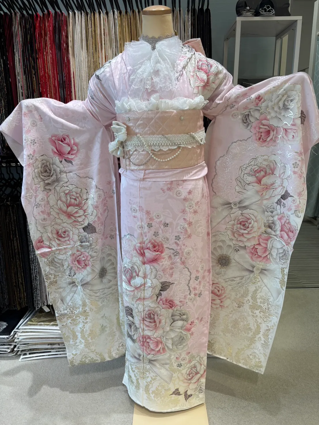 TKAZEN　タカゼン　振袖　レンタル　コスメカラー　ピンク