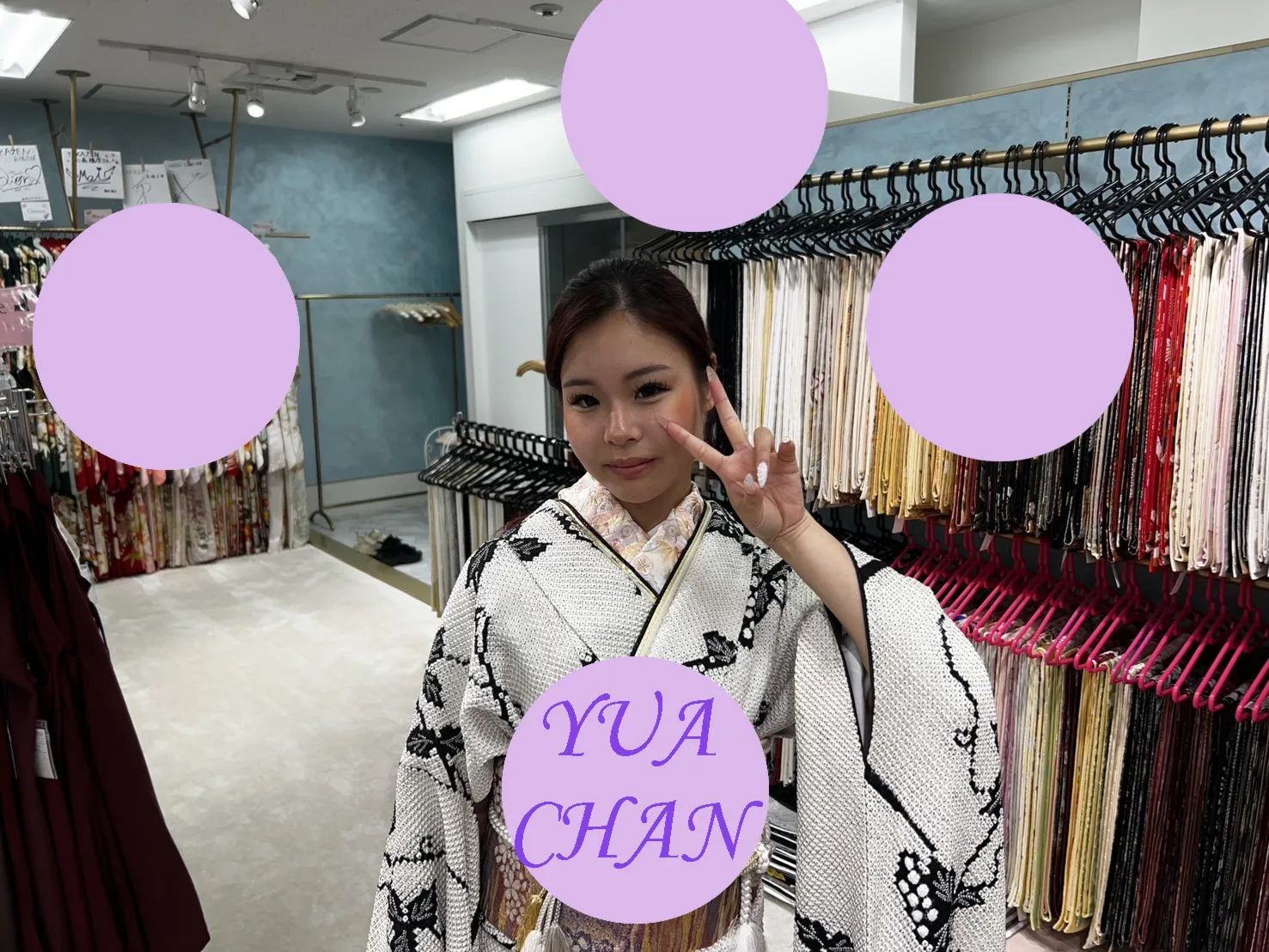 前撮り　振袖　撮影会ママ振り可愛い