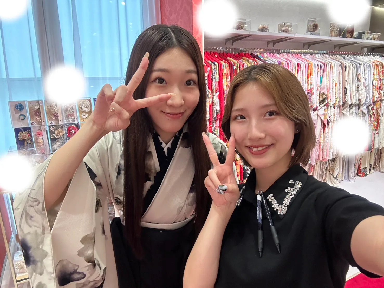 卒業式　モノトーン　梅田