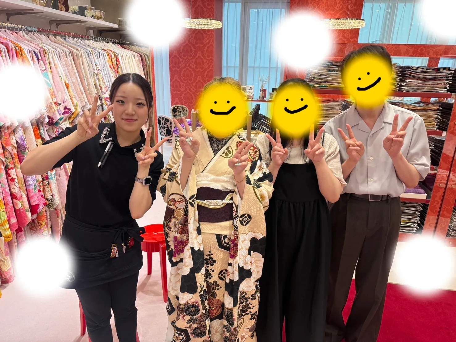 成人式　振袖　梅田　ヴィンテージ