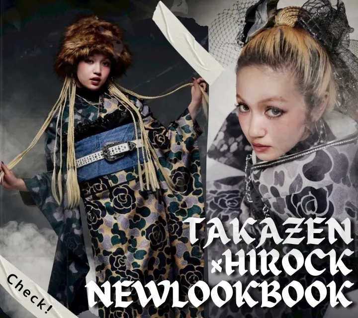 TAKAZEN×HIROCK　FURISODE  LOOK BOOK