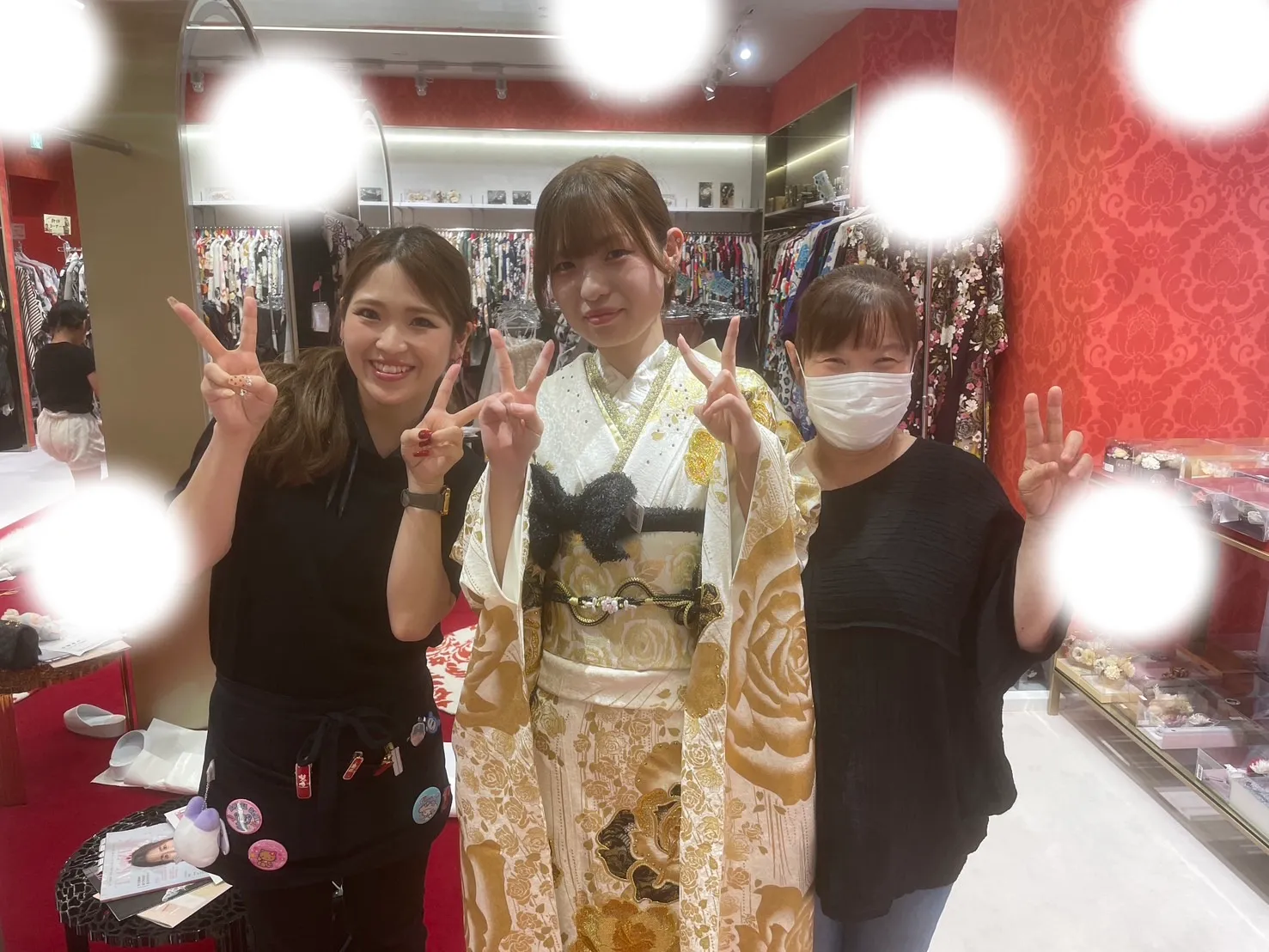成人式　前撮り　梅田　袴　くすみカラー　かわいい　イマドキ　淡色　古典　タカゼン　撮影