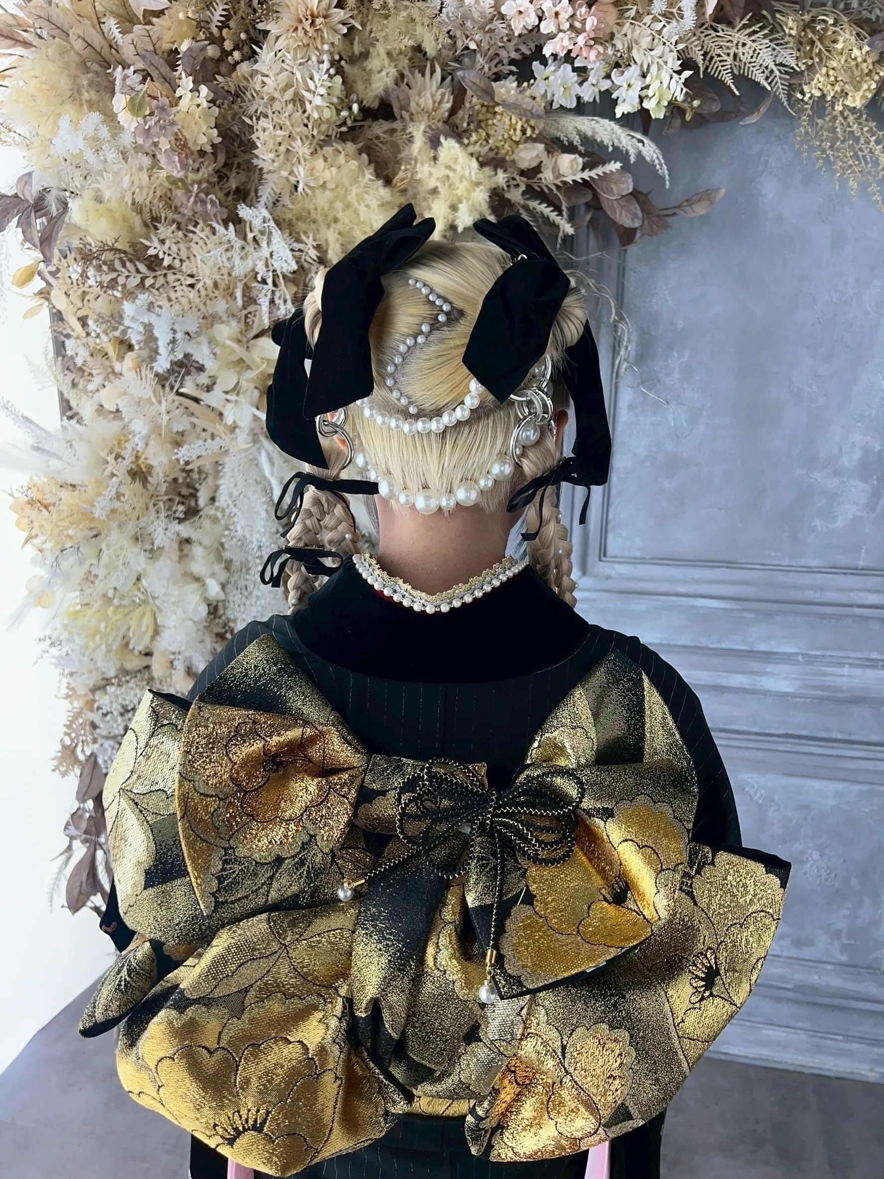 成人式　前撮り　梅田　袴　くすみカラー　かわいい　イマドキ　淡色　古典　タカゼン　撮影