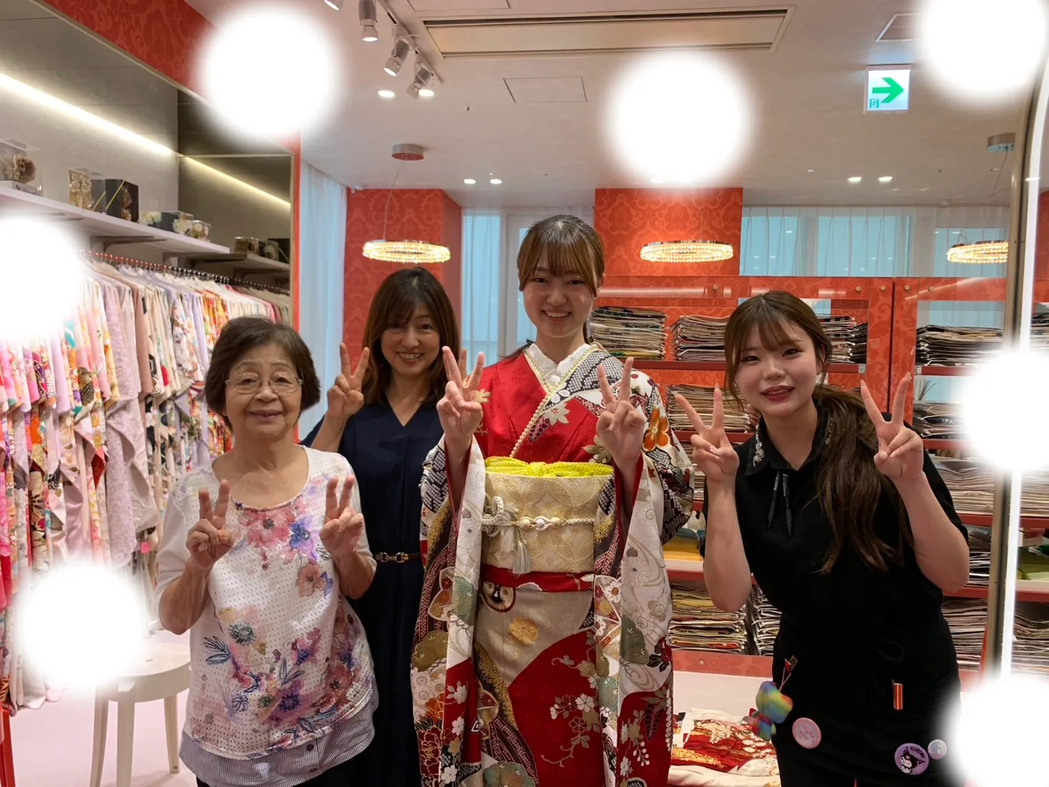 【TAKAZEN大阪梅田本店】♡22日　華かやでかわいい古典柄のお振袖姫ちゃん♡