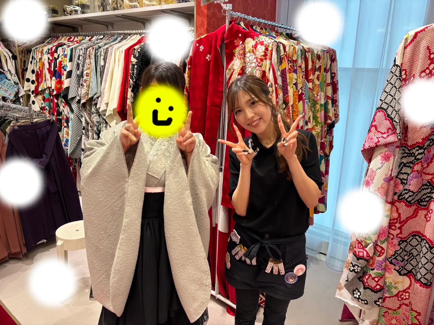 卒業式　ドレス袴　梅田
