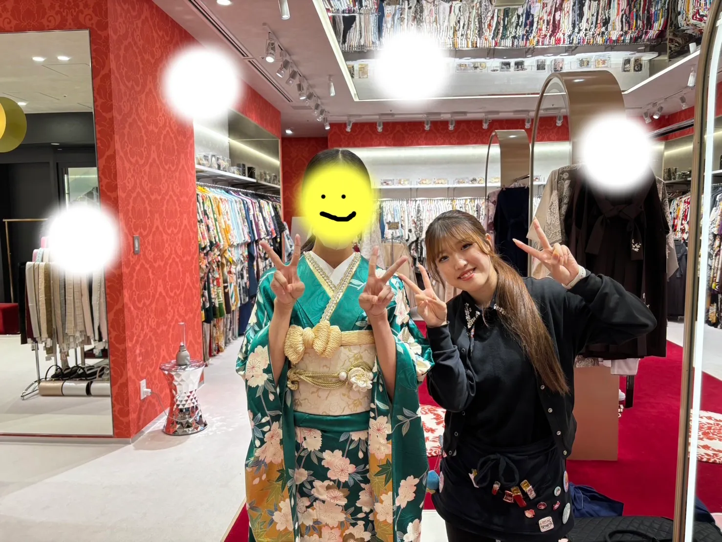 成人式　前撮り　梅田　振袖レンタル　袴レンタル　家族写真　前撮り撮影会