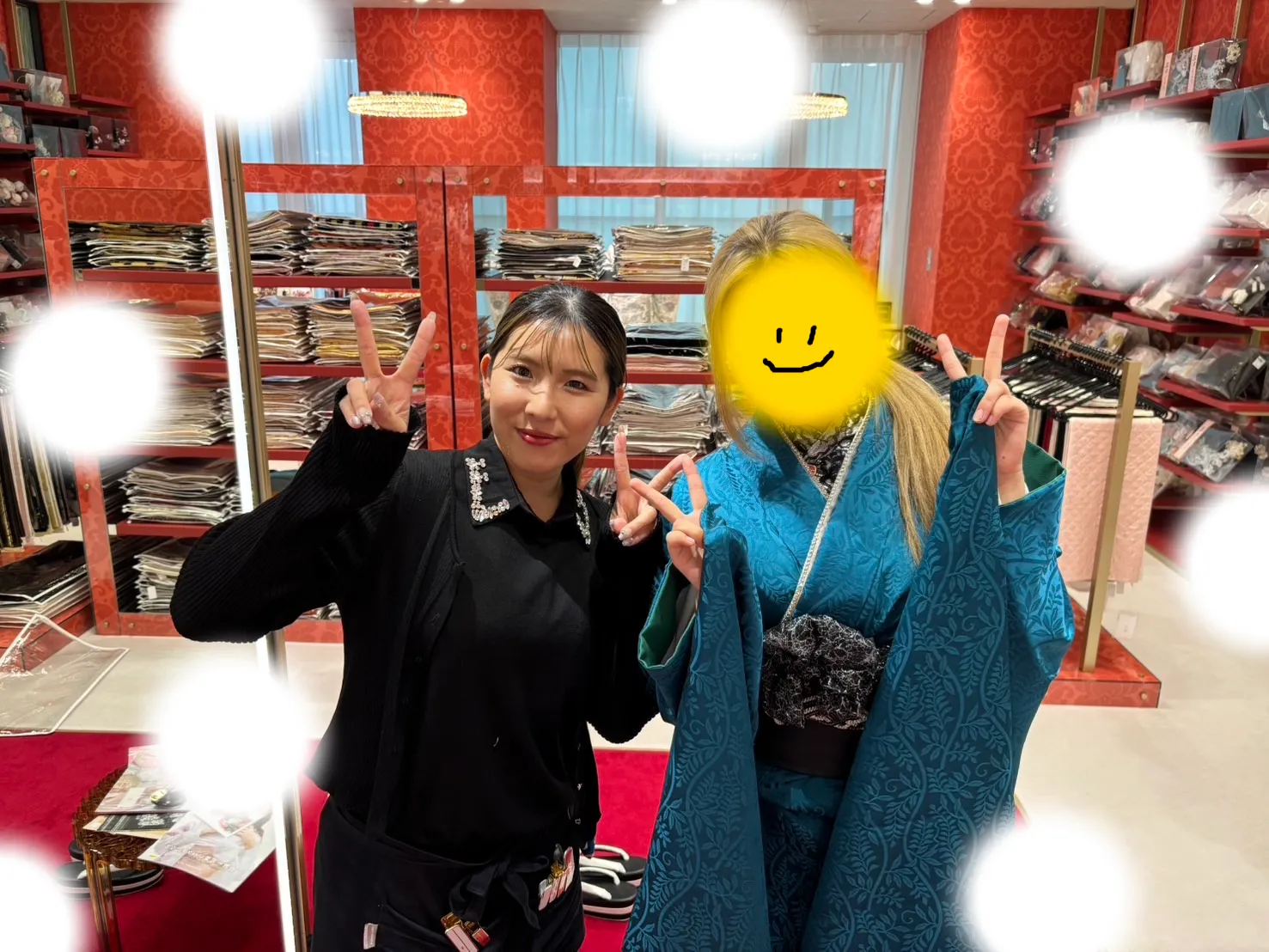 成人式　前撮り　梅田　振袖レンタル　ヴィンテージ　かっこいい　シンプル