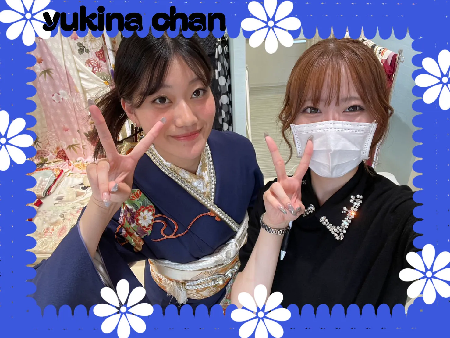 持込　振袖　古典柄　写真プラン　小物レンタル