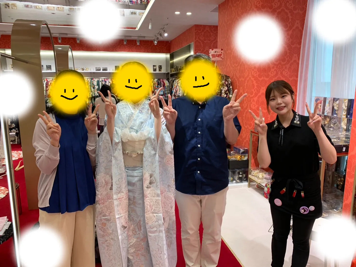 成人式　前撮り　梅田　振袖レンタル　袴レンタル　家族写真　前撮り撮影会
