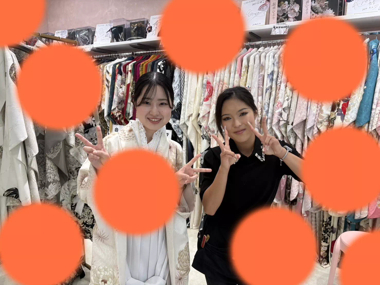 TAKAZEN神戸旧居留地店　　卒業式　袴　レンタル　カワイイ　イマドキ　袴レンタル　関西