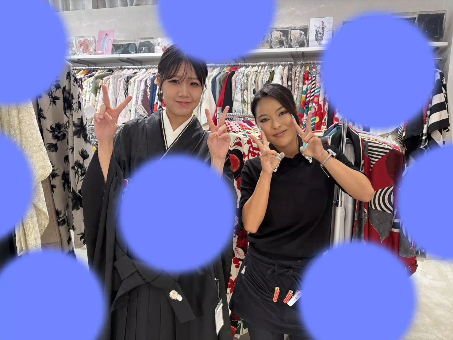 TAKAZEN神戸店　前撮り撮影会　イマドキ　カワイイ　コディネート　振袖　レンタル　袴　
