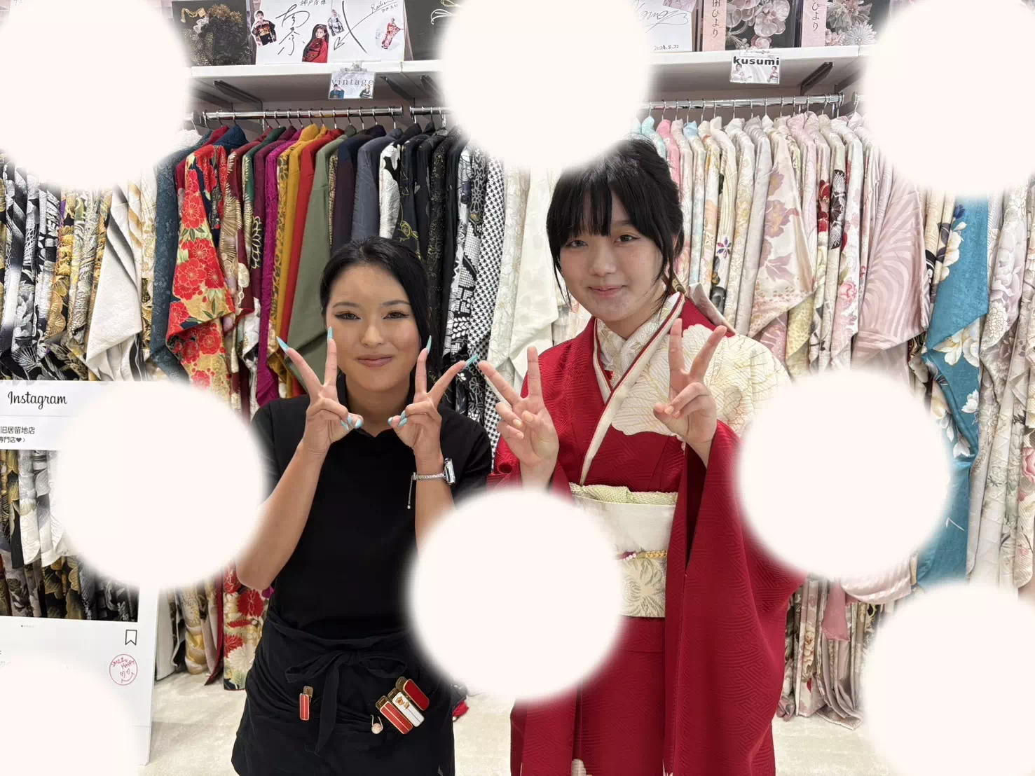 TAKAZEN神戸店　前撮り撮影会　イマドキ　カワイイ　コディネート　ジャパンモード　赤　上品　綺麗目　目立つ　