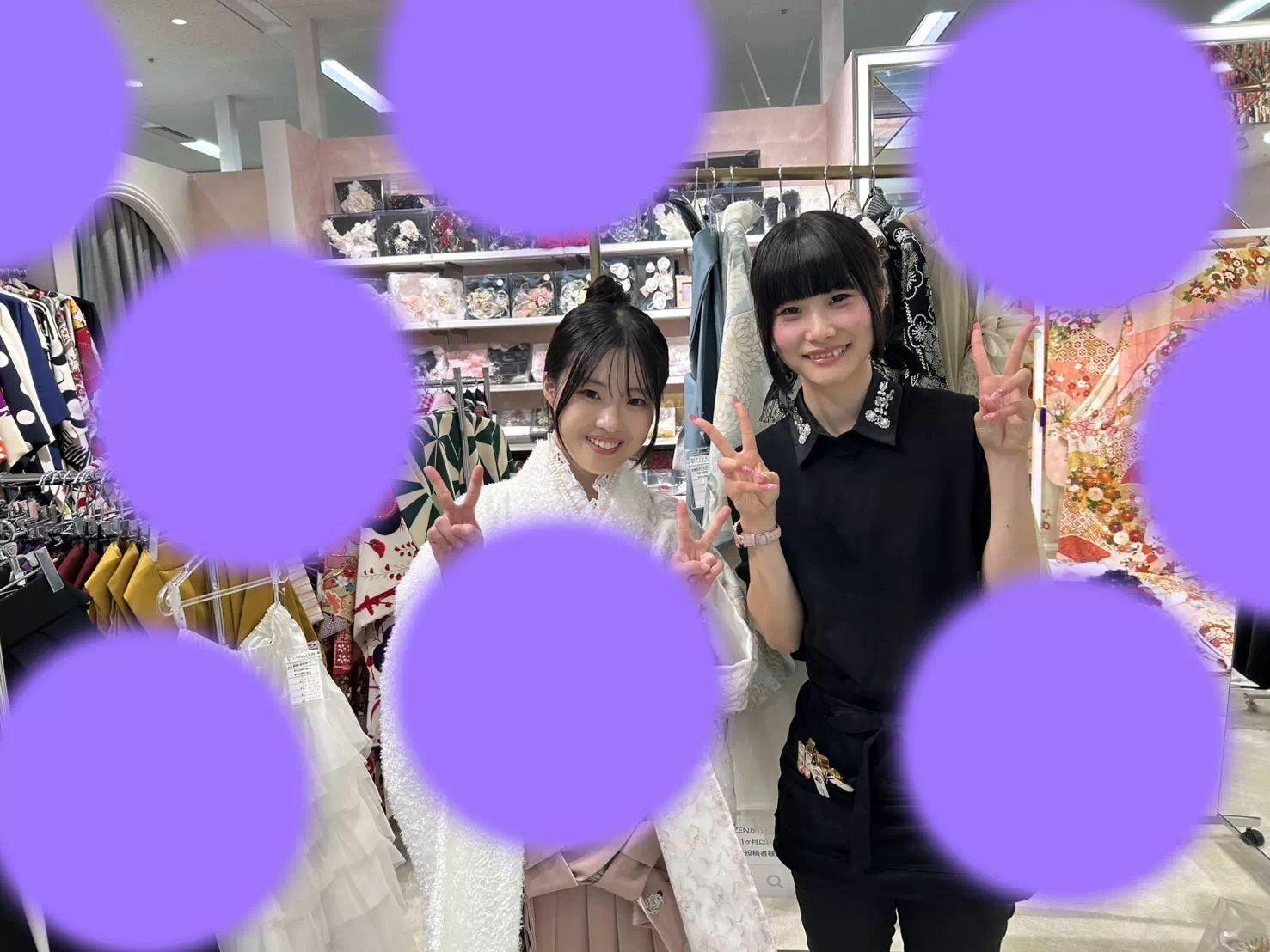 TAKAZEN神戸旧居留地店　卒業式　袴　レンタル　袴レンタル　カワイイ　イマドキ　くすみ袴