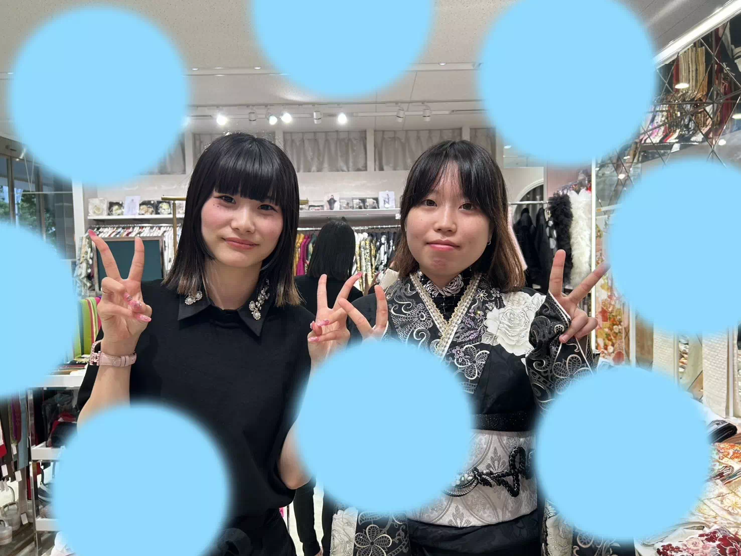 TAKAZEN神戸旧居留地店　成人式　振袖レンタル　イマドキ　カワイイ　キラキラ