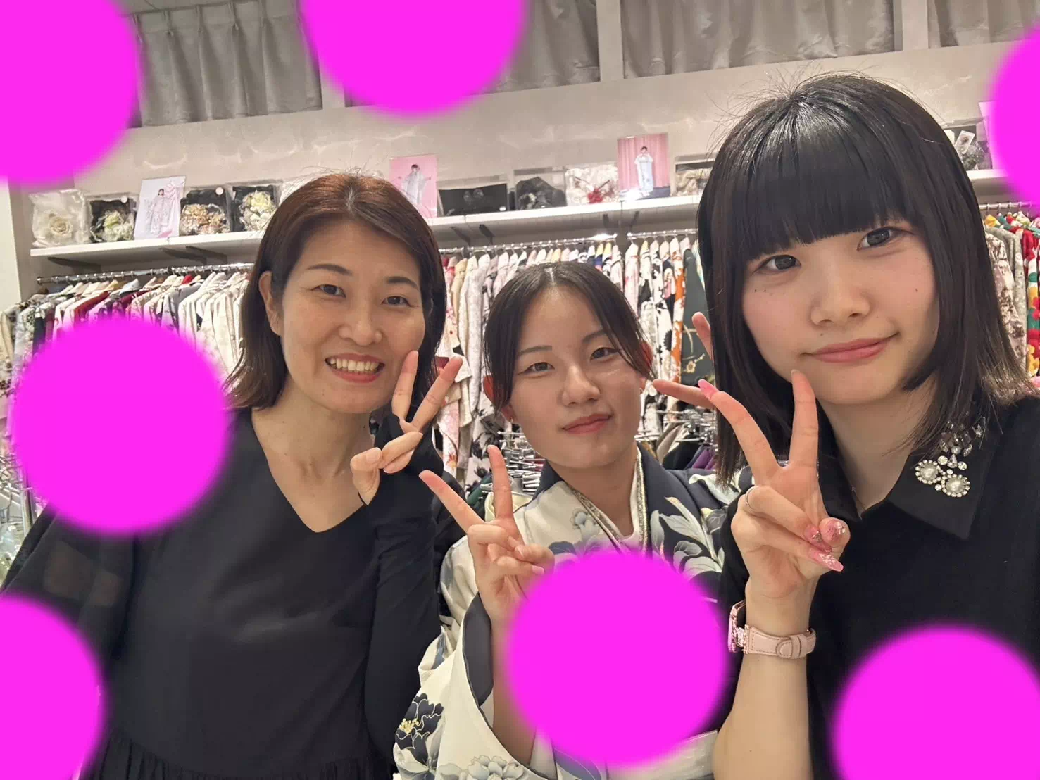TAKAZEN神戸店　前撮り撮影会　イマドキ　カワイイ　コディネート　振袖　レンタル　袴　