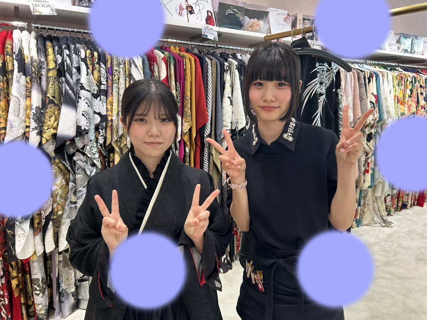 TAKAZEN神戸店　前撮り撮影会　イマドキ　カワイイ　コディネート　振袖　レンタル　袴　