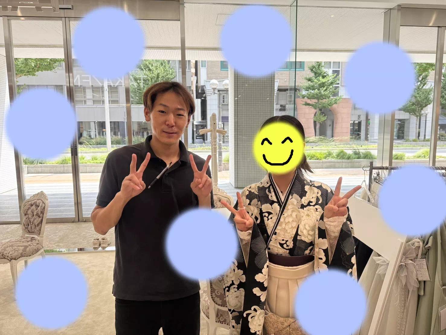 TAKAZEN神戸旧居留地　前撮り撮影会　卒業式　袴　レンタル